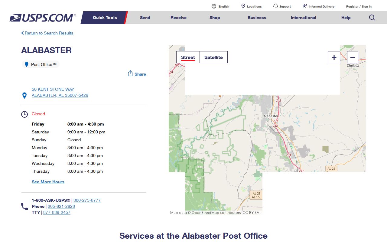 Alabaster residents directory